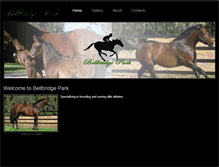 Tablet Screenshot of bellbridgepark.com